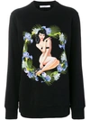 pin-up Birds of Paradise print sweatshirt