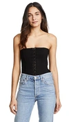 KENDALL + KYLIE BUSTIER THONG BODYSUIT