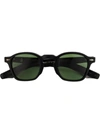 JACQUES MARIE MAGE JACQUES MARIE MAGE CHUNKY SUNGLASSES - BLACK,JMMZP6812539954