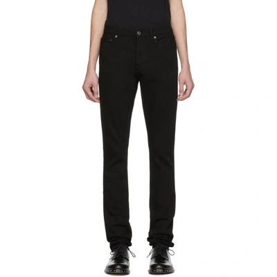 Valentino Rockstud Untitled Twill Trousers In Black