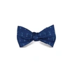 TOM ASTIN MEN'S BLUE SHAKEN NOT STIRRED BOW TIE