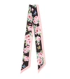 DOLCE & GABBANA Floral-printed silk scarf