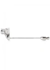 LANVIN RHODIUM BOOT TIE PIN