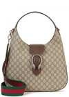 GUCCI DIONYSUS MEDIUM MONOGRAMMED HOBO BAG