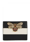 GUCCI QUEEN MARGARET LEATHER CARD CASE