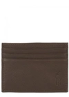 POLO RALPH LAUREN BROWN LEATHER CARD HOLDER