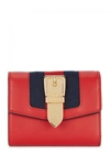GUCCI SYLVIE RED LEATHER WALLET