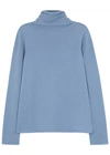 ARMANI COLLEZIONI FUNNEL-NECK CASHMERE JUMPER