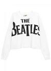 ALICE AND OLIVIA A+O X THE BEATLES QUINTIN EMBELLISHED JUMPER
