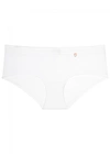 ELLE MACPHERSON BODY WHITE LASER-CUT BRIEFS