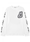MCQ BY ALEXANDER MCQUEEN BE HERE BE NOW PRINTED COTTON TOP