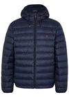 POLO RALPH LAUREN NAVY QUILTED SHELL JACKET