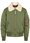 ALPHA INDUSTRIES INJECTOR III SHELL BOMBER JACKET