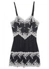 WACOAL EMBRACE BLACK EMBROIDERED TULLE CHEMISE,1095132