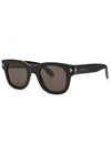 GIVENCHY BLACK WAYFARER-STYLE SUNGLASSES