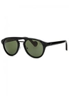 MONCLER BLACK AVIATOR-STYLE SUNGLASSES