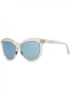 ITALIA INDEPENDENT CAT-EYE SUNGLASSES