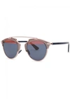 DIOR SO REAL CLUBMASTER-STYLE SUNGLASSES