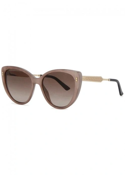 Gucci Rose Cat-eye Sunglasses In Pink