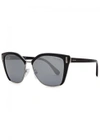 PRADA BLACK CAT-EYE SUNGLASSES