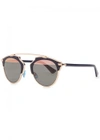DIOR SO REAL CLUBMASTER STYLE SUNGLASSES