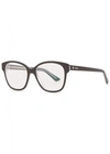 DIOR MONTAIGNE 8 TWO-TONE OPTICAL GLASSES