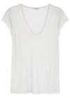 JAMES PERSE OFF WHITE JERSEY T-SHIRT