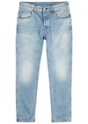 GUCCI LIGHT BLUE STRAIGHT-LEG JEANS