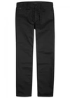 POLO RALPH LAUREN SULLIVAN BLACK SLIM-LEG JEANS