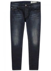 DIESEL SLEENKER INDIGO SKINNY JEANS