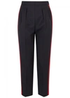 MAISON MARGIELA WOOL AND MOHAIR BLEND TROUSERS