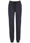 MAJESTIC COTTON AND CASHMERE BLEND JOGGING TROUSERS