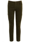 VINCE FOREST GREEN CORDUROY TROUSERS