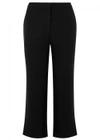 ALTUZARRA NETTELA BLACK KICK-FLARE TROUSERS