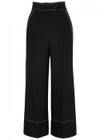 ROKSANDA HASANI CROPPED WIDE-LEG TROUSERS