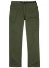 NORSE PROJECTS LAURITS ARMY GREEN COTTON TROUSERS