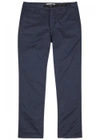 NORSE PROJECTS LAURITS NAVY COTTON TROUSERS