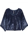 FREE PEOPLE CHAMPAGNE DREAMS SEQUIN TOP