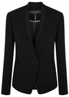 RAG & BONE RAG & BONE BOWMAN SATIN-TRIMMED BLAZER