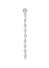 APM MONACO MONO CRYSTAL-EMBELLISHED DROP EARRING