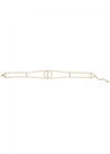 ANISSA KERMICHE CORNE DE GAZELLE 14CT GOLD CHOKER