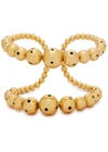 PAULA MENDOZA PRINS 24KT GOLD-PLATED BRACELET