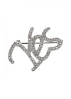 ISABEL MARANT CRYSTAL-EMBELLISHED BROOCH