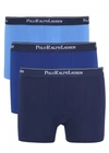 POLO RALPH LAUREN BLUE STRETCH COTTON BOXER BRIEFS - SET OF THREE,1413366