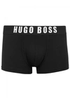 HUGO BOSS BLACK COTTON BLEND BOXER BRIEFS