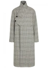 STELLA MCCARTNEY HOUNDSTOOTH WOOL BLEND COAT