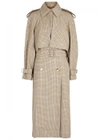 STELLA MCCARTNEY CECILE PRINCE OF WALES-CHECKED TRENCH COAT