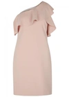 ELIZABETH AND JAMES ELIZABETH AND JAMES JERARD BLUSH ONE-SHOULDER DRESS