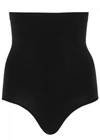Spanx Oncore High-waist Shaper Briefs In Very Black