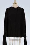 GIVENCHY SILK BLOUSE,BW6024 1006 001